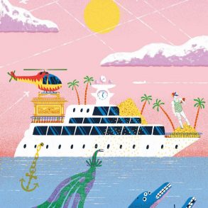 Luxus: Das heisst ganz klar Yachten mit Helikoptern. Oder? Bild: Ed J Brown für transform