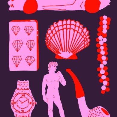 Luxus gestern und morgen Illustration: Stefan Mosebach für transform 5