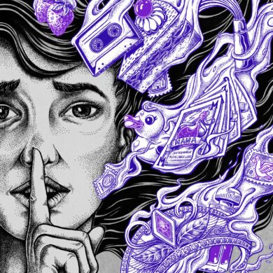 Psst! Illustration von Christian Heerde für transform