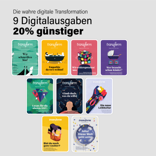 9 Digitalausgaben, 20% günstiger ~ Die wahre Digitale Transformation!