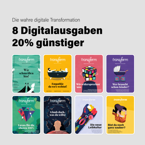 8 Digitalausgaben, 20% günstiger ~ Die wahre Digitale Transformation!