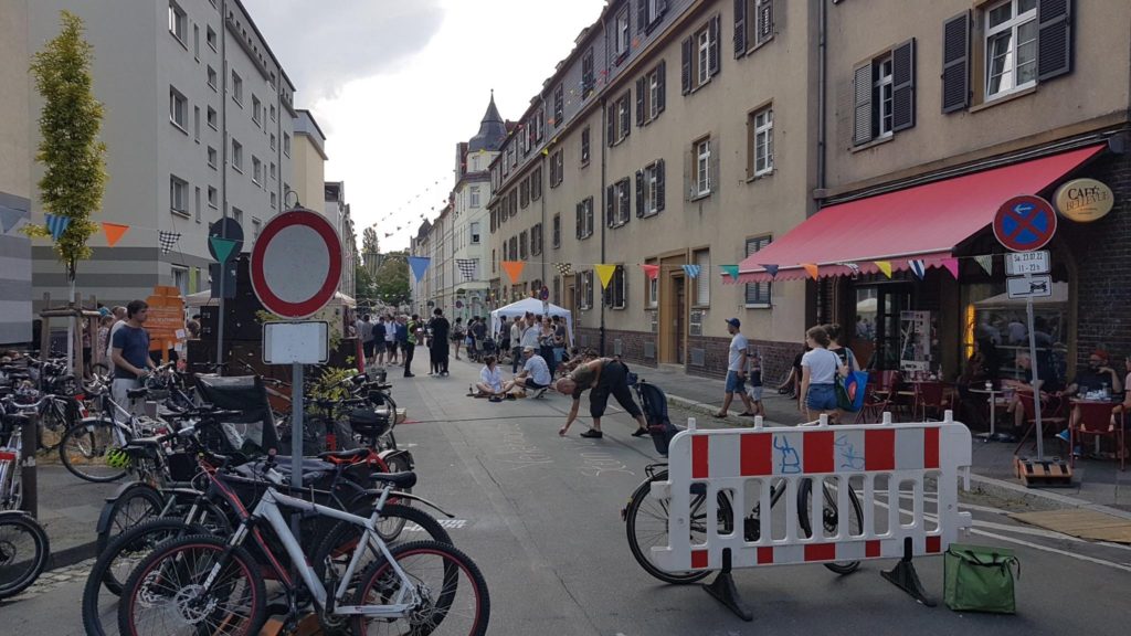 Straßenfest in Darmstadt. Foto: Andreas Figur