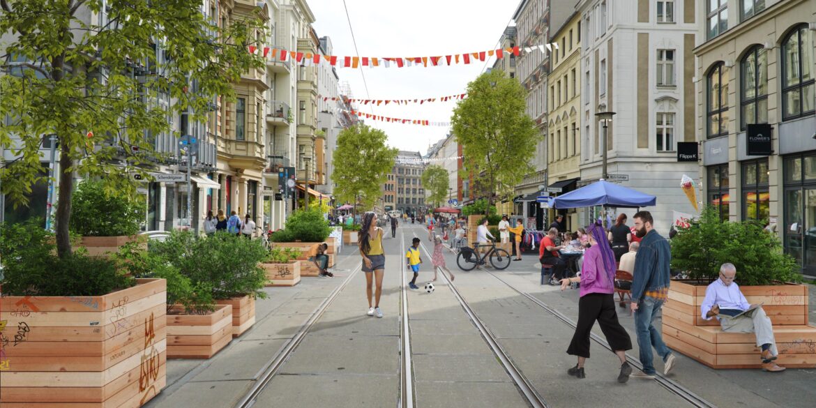 Alte Schönhauser Straße autofrei Berlin by Tom Meiser & Timo Schmid, CC BY-NC-SA 4.0